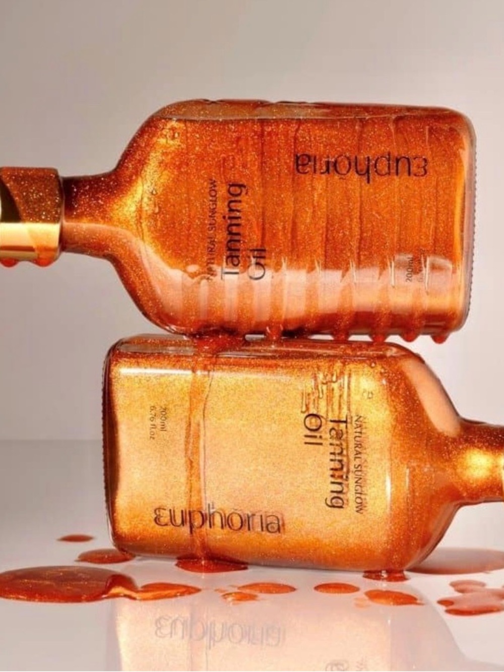 EUPHORIA SUNGLOW NATURAL TANNING OIL